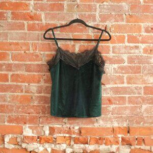 Women's Velvet Lace Set